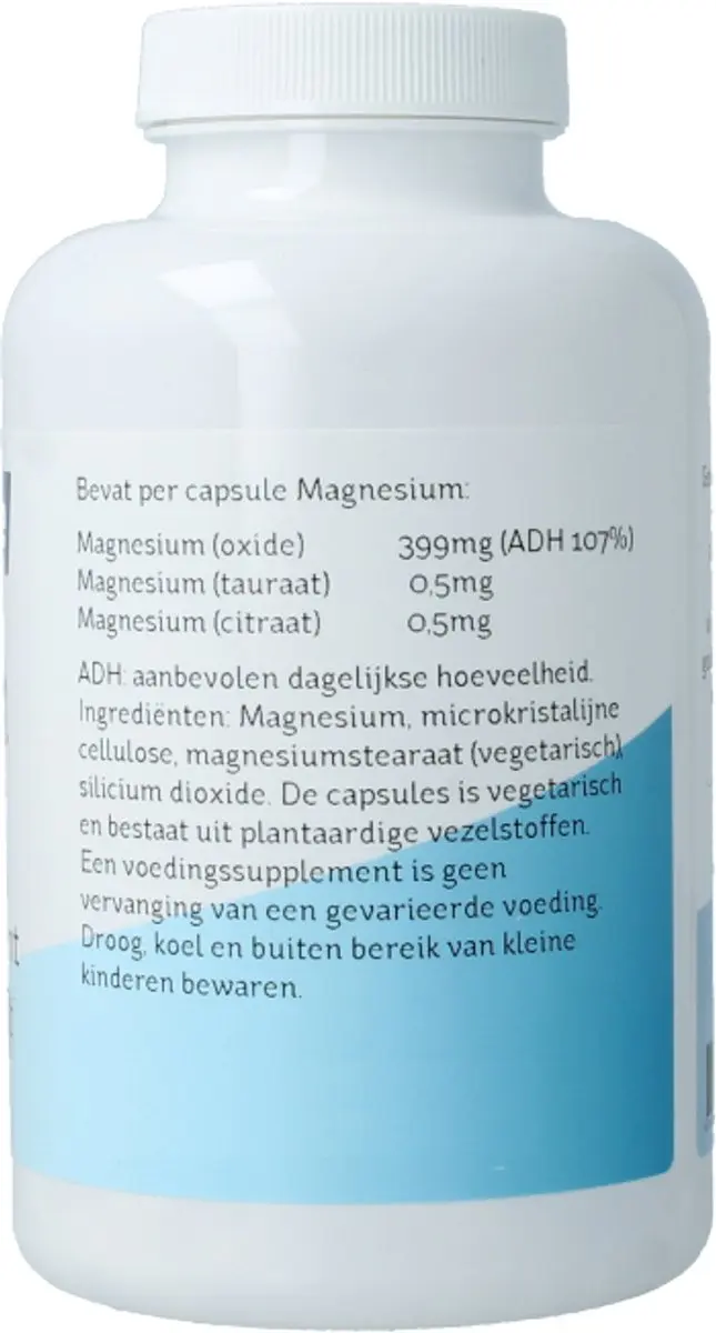 Nova Vitae Magnesium 400mg - 200 Capsules