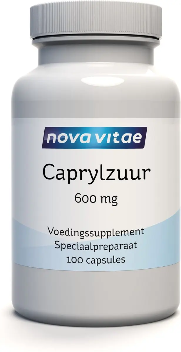 Nova Vitae Caprylzuur 600mg