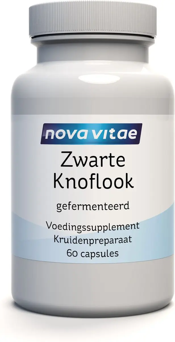 Nova Vitae Zwarte Knoflook 60 Capsules