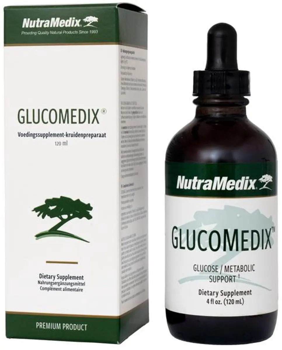 Nutramedix Glucomedix Druppels 120ml