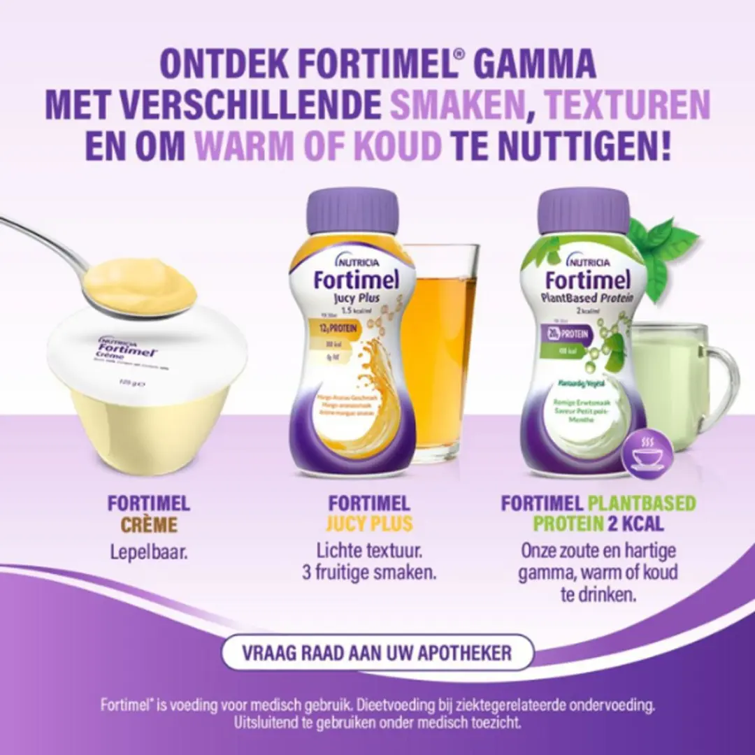 Nutricia Nutridrink 2.0 Protein Chocolade - 4x200g