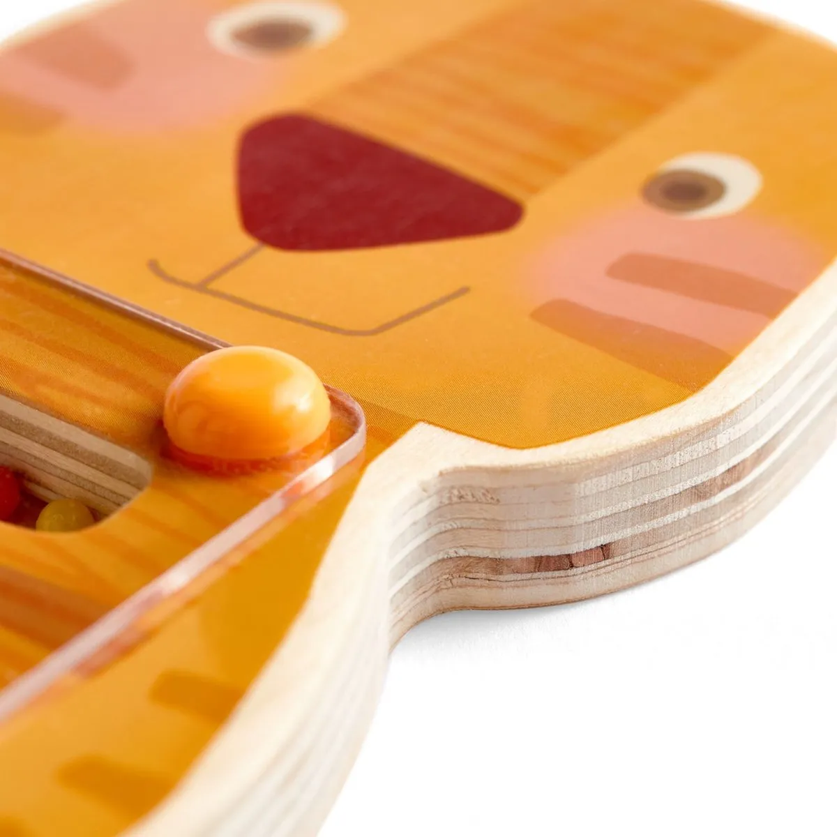 Haba Regenmaker Tijger Houten Muziekspeelgoed - Multicolor