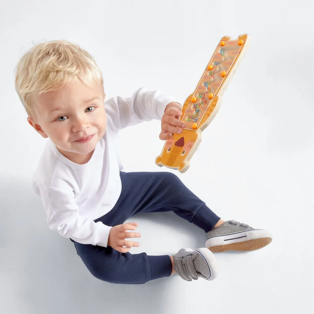 Haba Regenmaker Tijger Houten Muziekspeelgoed - Multicolor