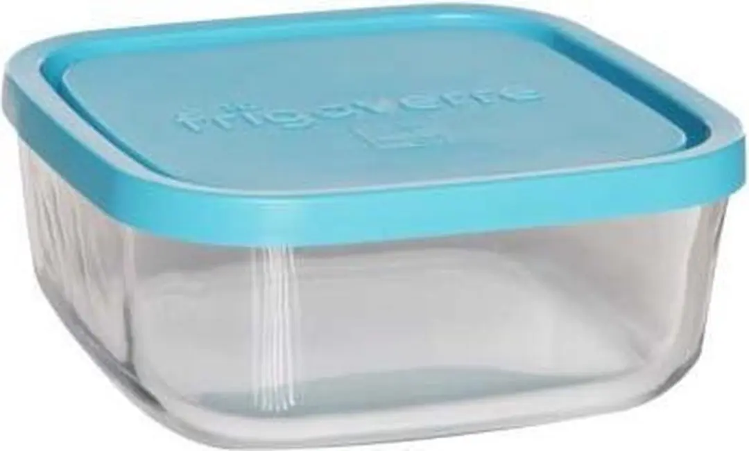 Bormioli Rocco Frigoverre Voorraaddoos 15x15cm - 0,35L - Transparant
