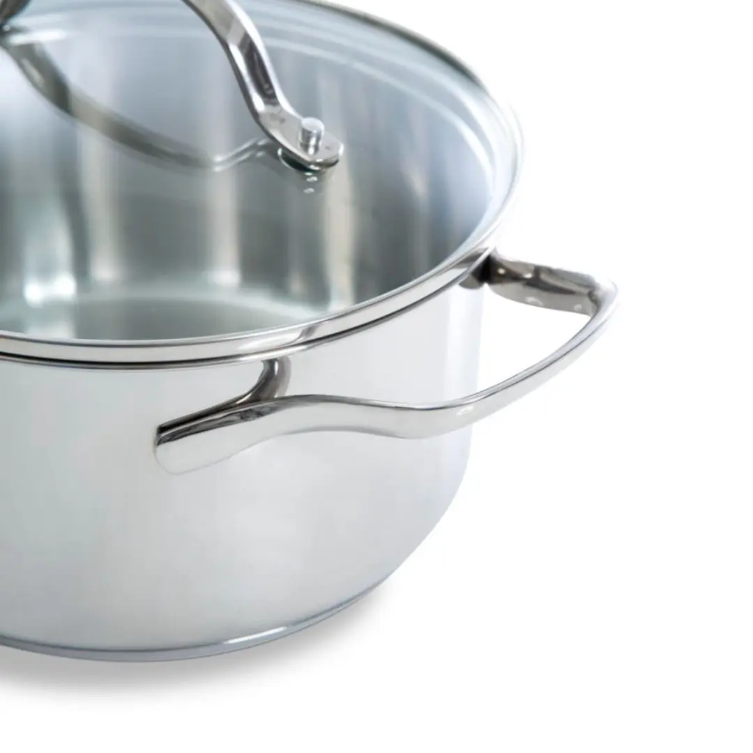 BK Purity Kookpannenset 4-delig CC002753-001 - RVS - Inductie - Zilver