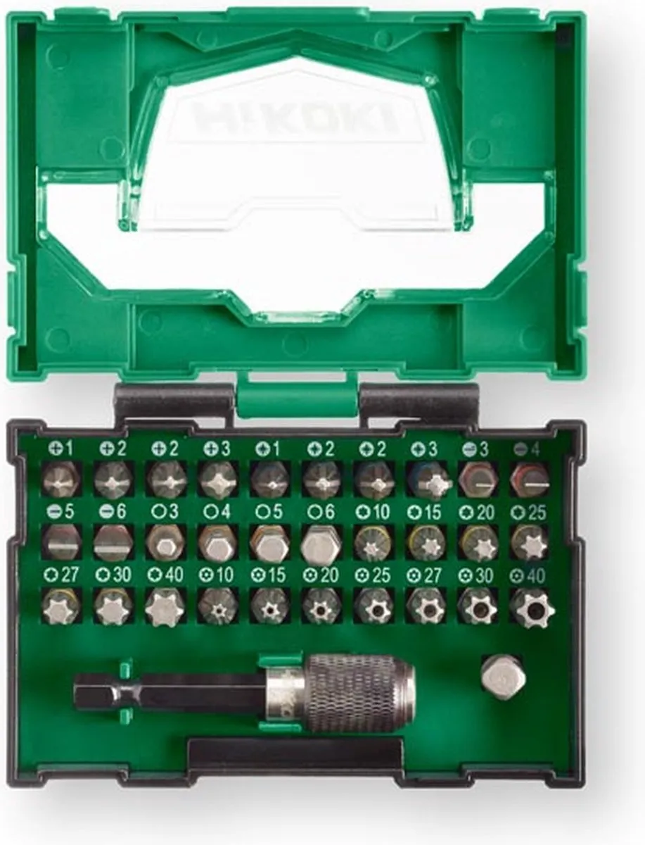 Hikoki 32-delige Bitset 40030019 - Metaal - afbeelding 6 van 6