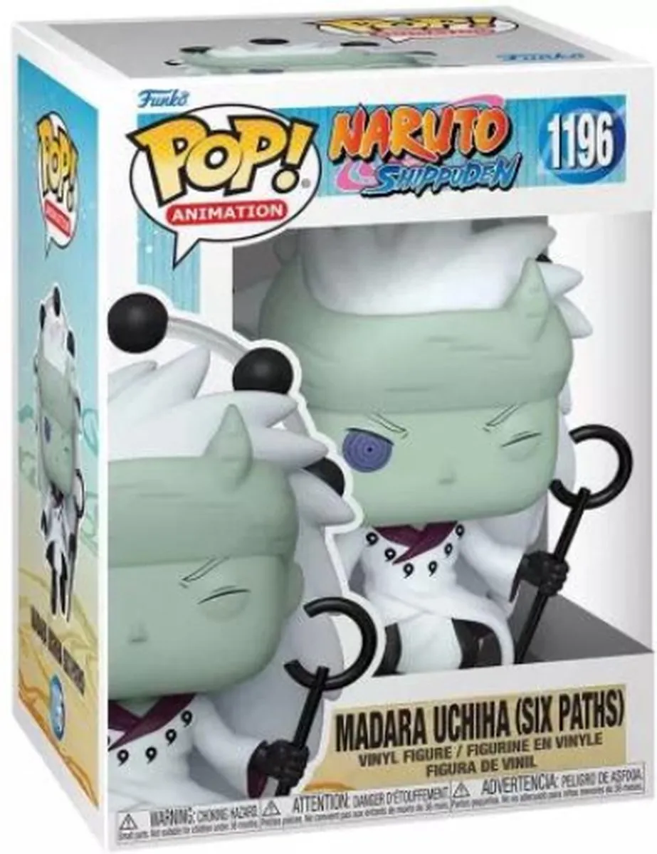 Funko Pop! Naruto Madara Uchiha Six Paths #1196 - Multi