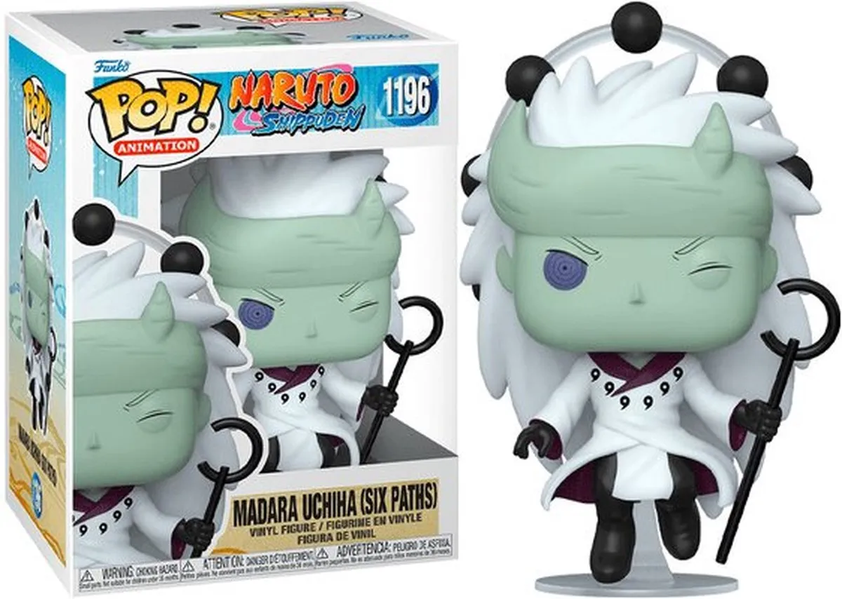 Funko Pop! Naruto Madara Uchiha Six Paths #1196 - Multi