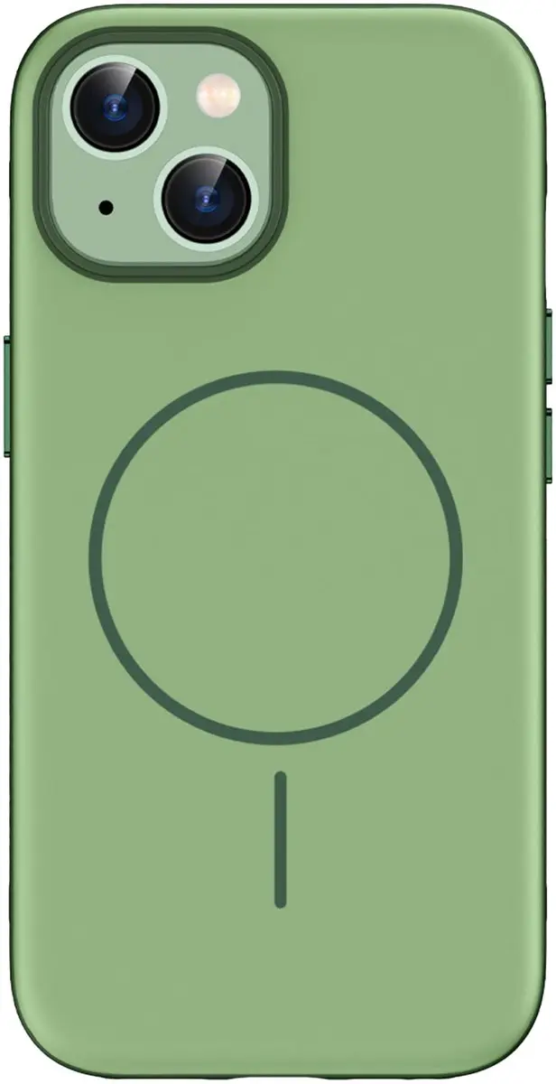 Imoshion Hoesje iPhone 15 - Donkergroen MagSafe