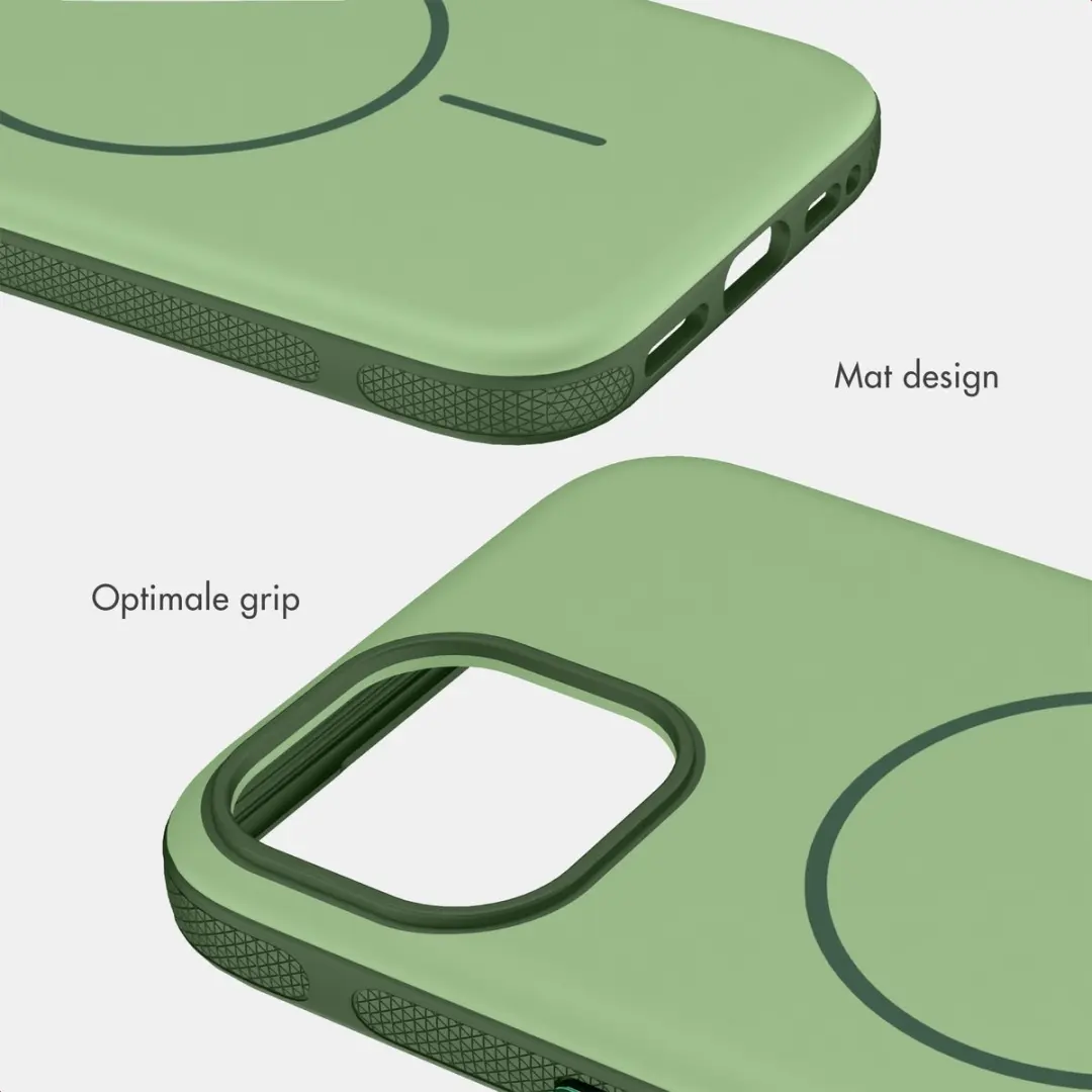 Imoshion Hoesje iPhone 15 - Donkergroen MagSafe