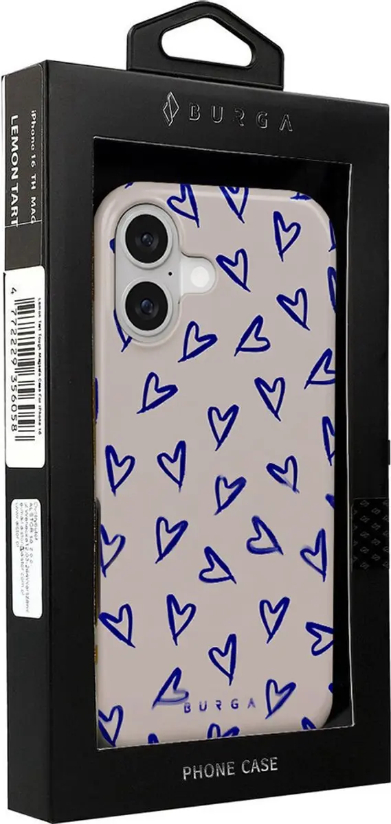 Burga Tough Dual Layer MagSafe Hoesje iPhone 17 - Beige