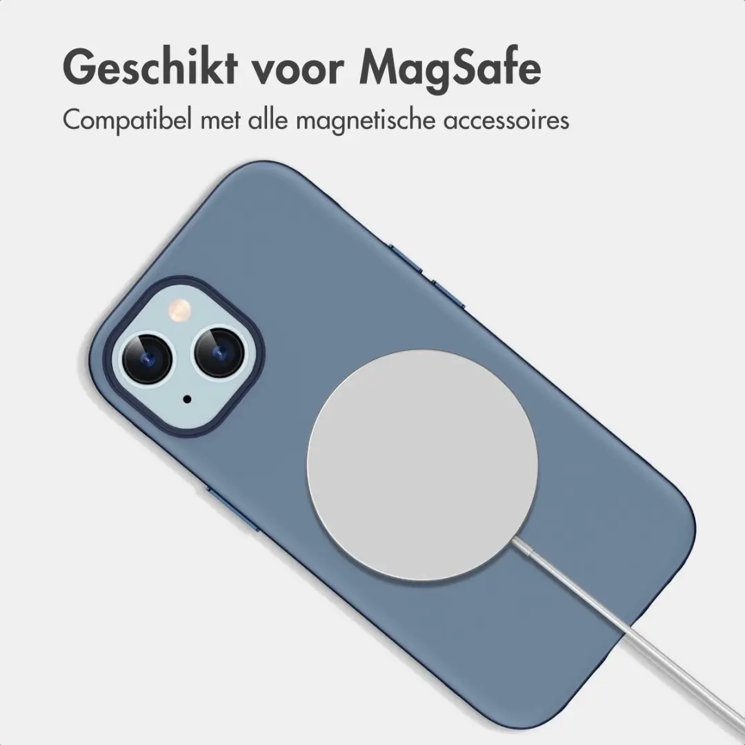 Imoshion Hoesje iPhone 15 Donkerblauw - MagSafe