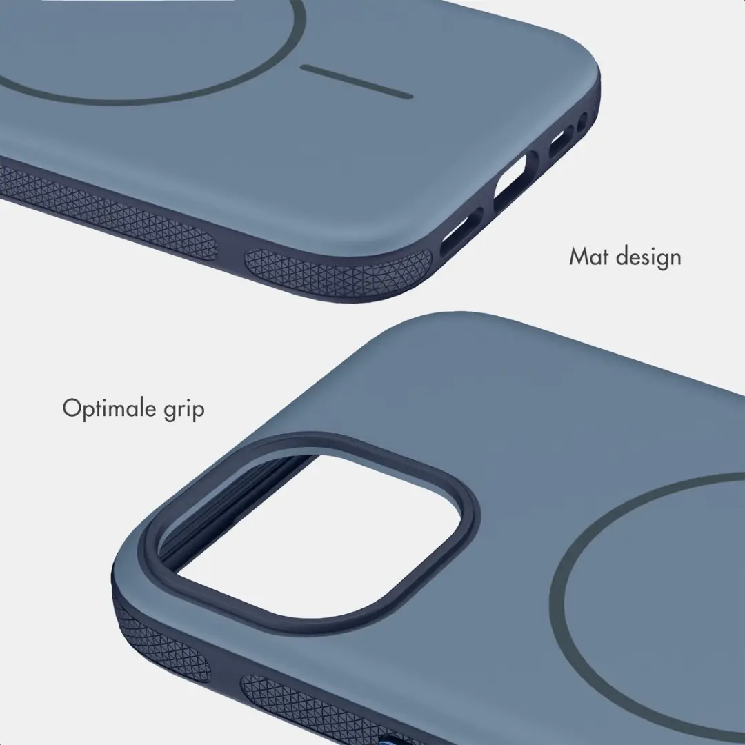 Imoshion Hoesje iPhone 15 Donkerblauw - MagSafe