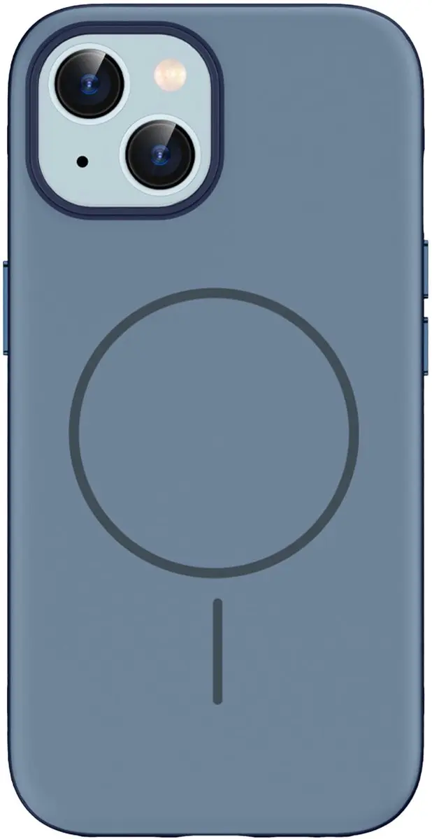Imoshion Hoesje iPhone 15 Donkerblauw - MagSafe