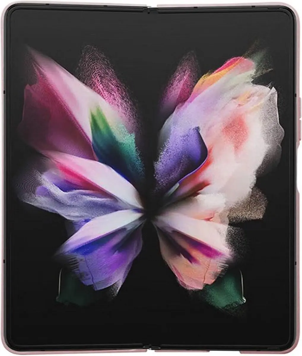 GUESS 4G Triangle Hoesje - Samsung Galaxy Z Fold 5 - Roze