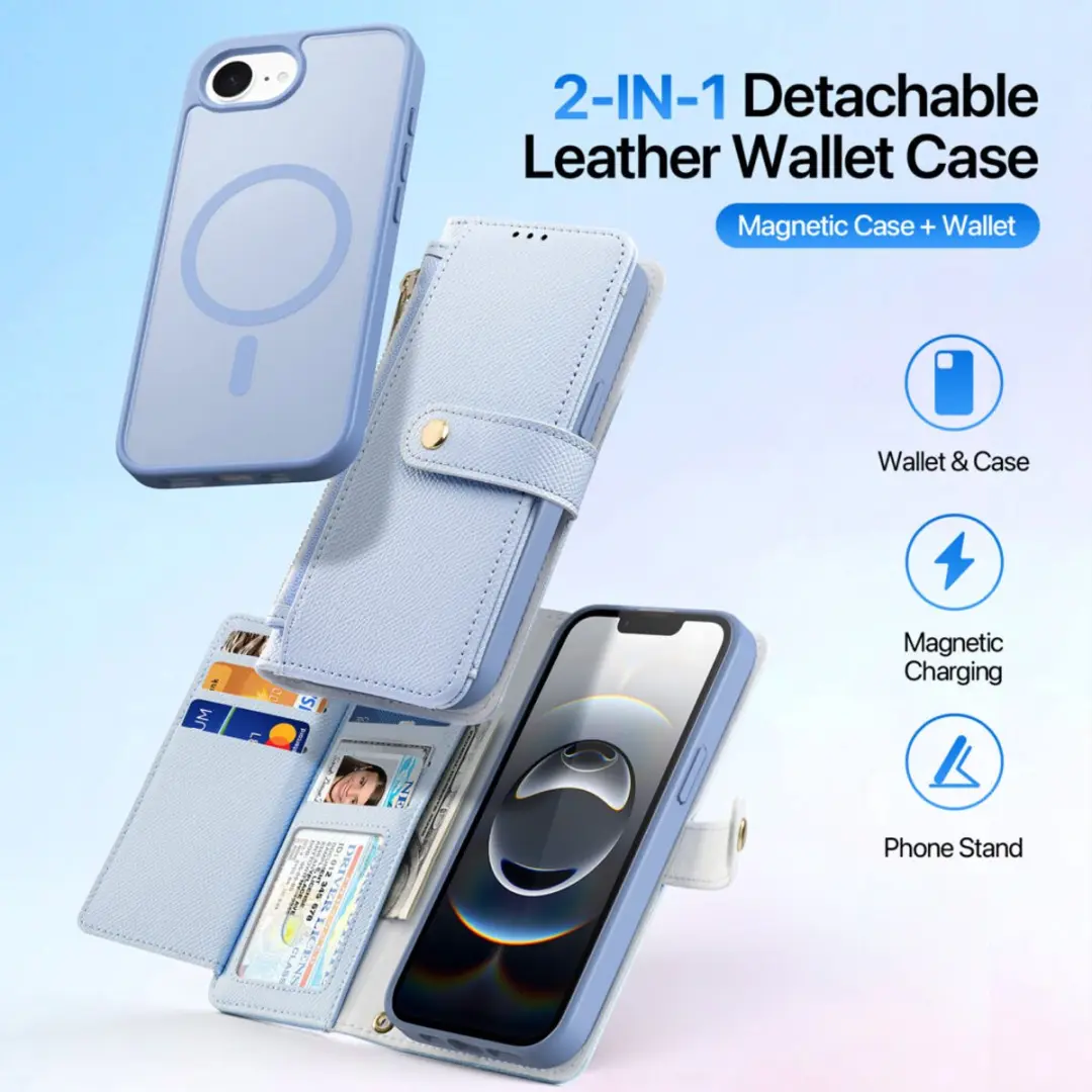 Dux Ducis Lava Lederen Hoesje iPhone 16E - Transparent - MPN 6971824158700