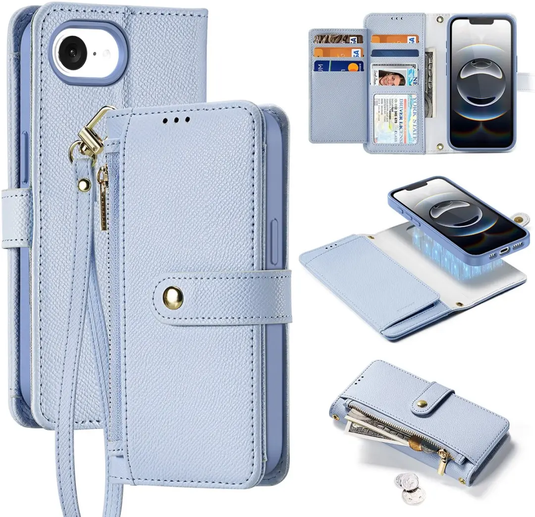 Dux Ducis Lava Lederen Hoesje iPhone 16E - Transparent - MPN 6971824158700