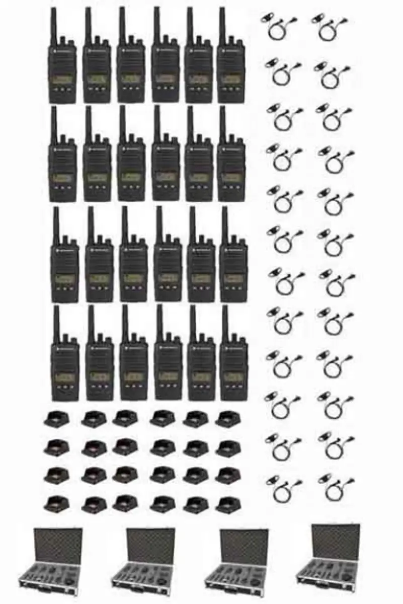 Motorola XT460 Set 24 Stuks - PMR446 IP55 - Zwart