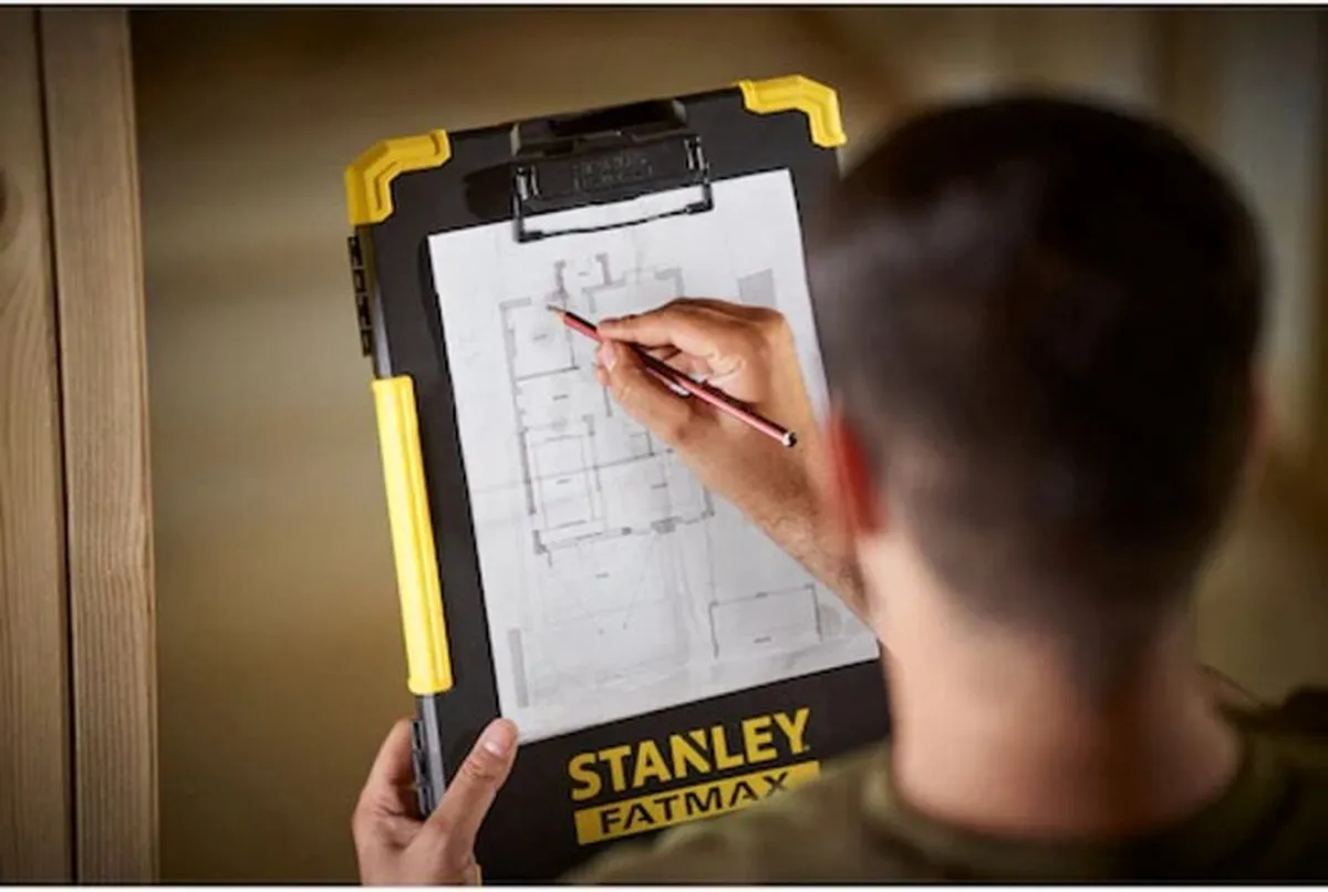 Stanley FatMax FMST82721-1 Klembord - Zwart/Geel