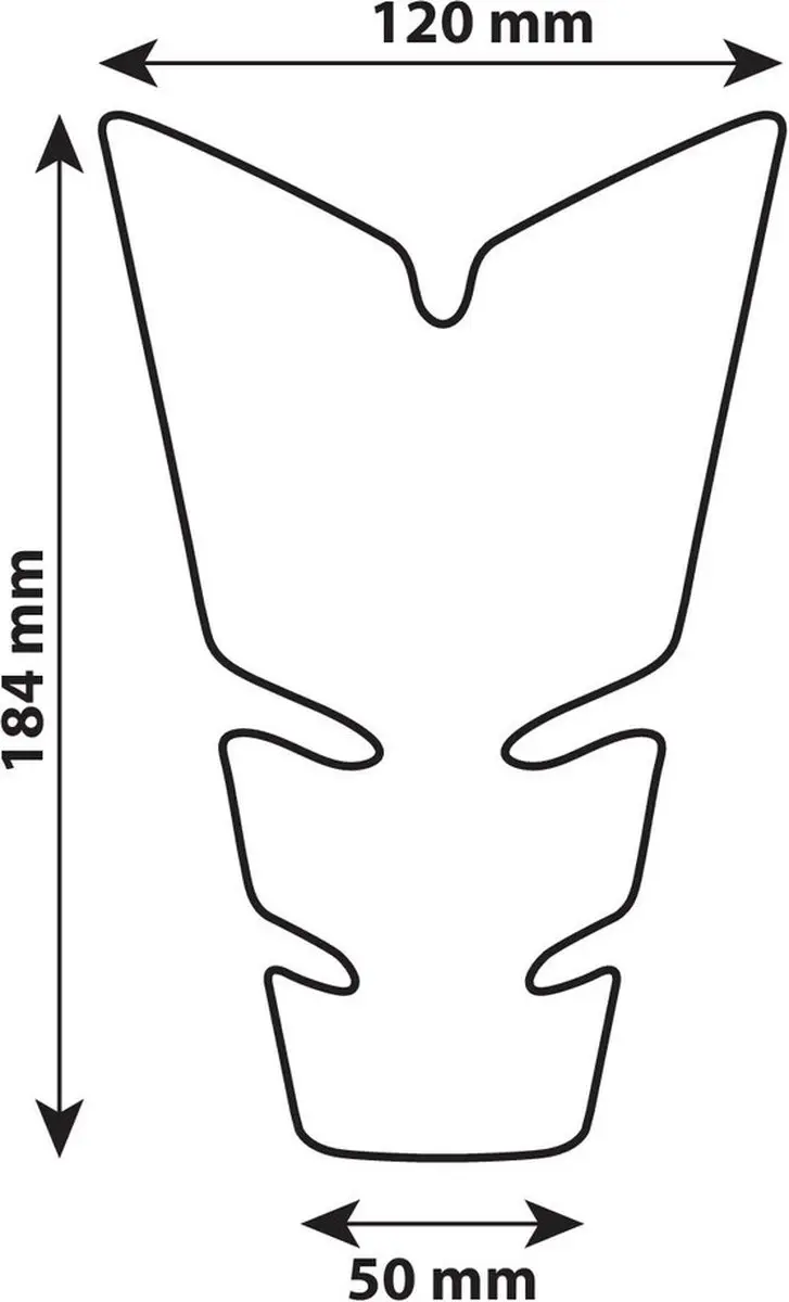 Lampa Pro-Tank X5 Tankbeschermer - Carbon
