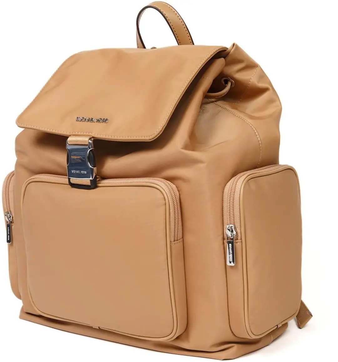 Michael Kors Khai Large Flap Cargo Backpack - 25L - Peanut
