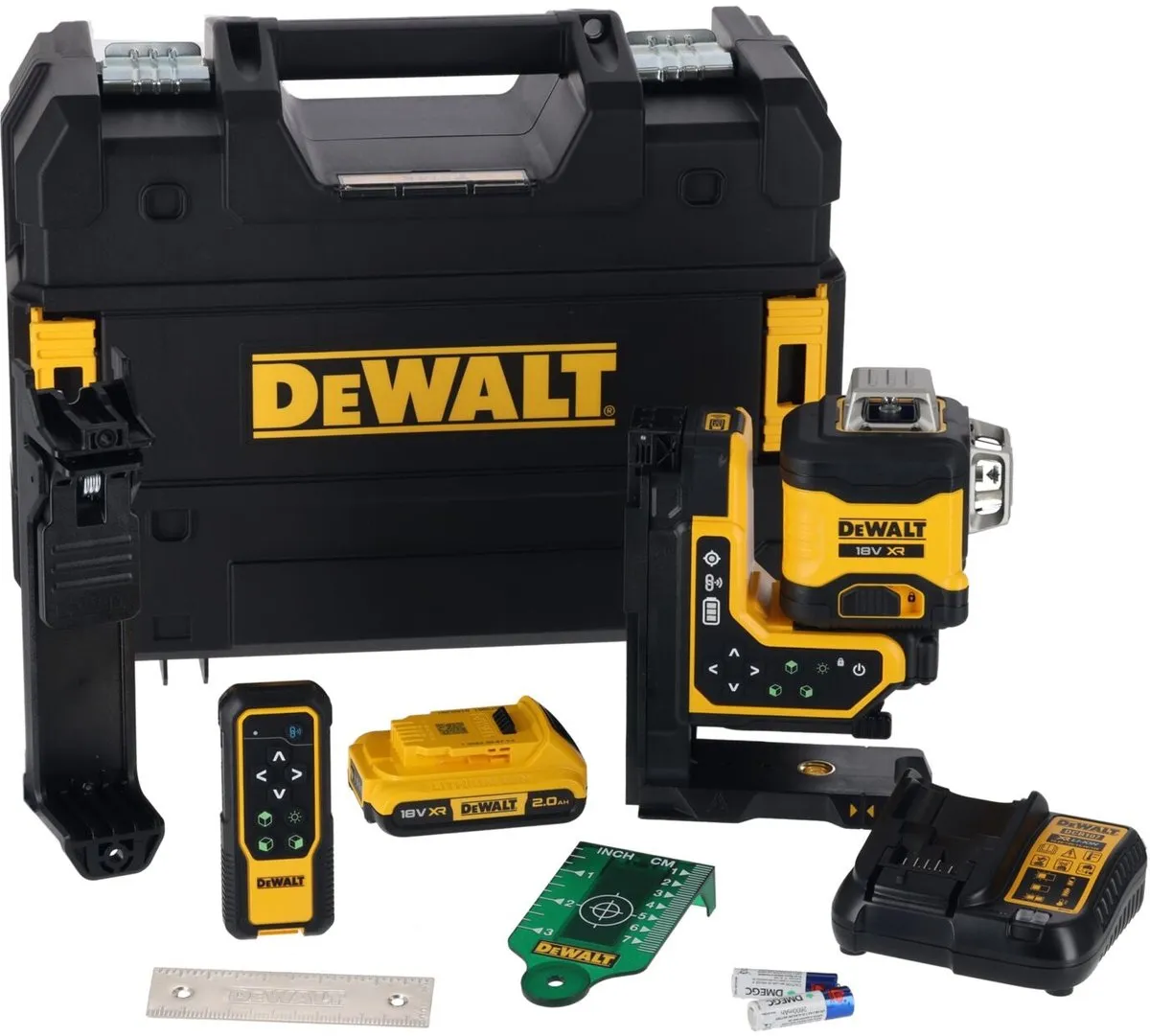 DeWalt DCLE34035D1 Groene Lijnlaser 18V - met afstandsbediening