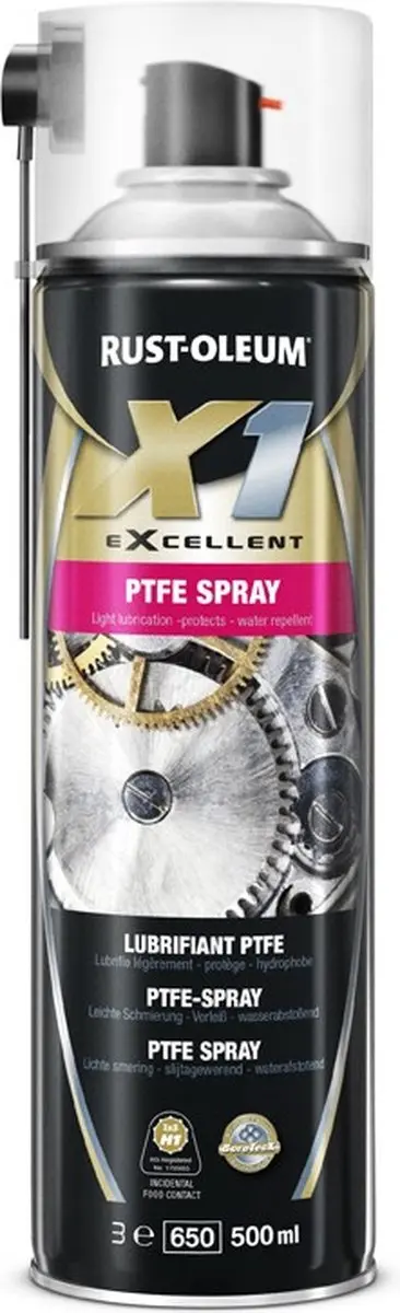 Rust-Oleum X1 PTFE Spray - 500ml - Meerkleurig