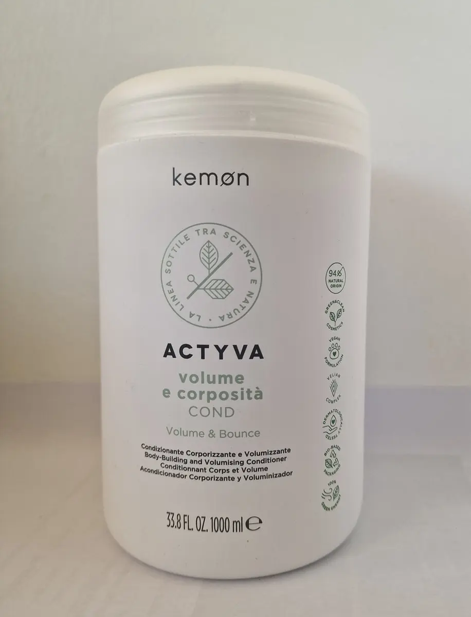 Kemon ACTYVA Volume & Bounce Conditioner 1000ml