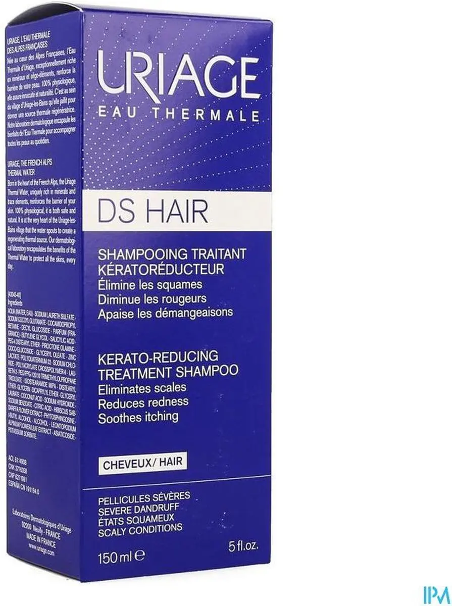 Uriage D.S. Hair Shampoo Traitant Kératoréducteur 150ml