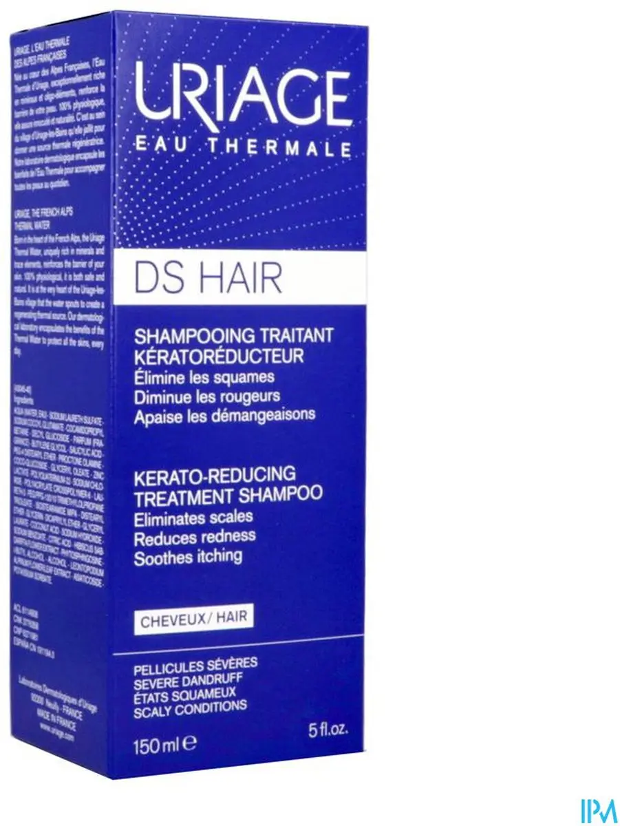 Uriage D.S. Hair Shampoo Traitant Kératoréducteur 150ml