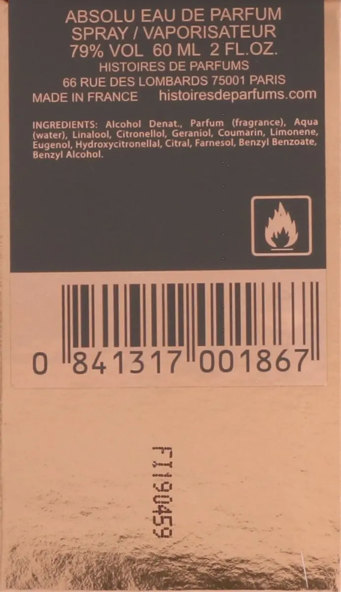 Histoires de Parfums Fidelis Eau de Parfum 60ml