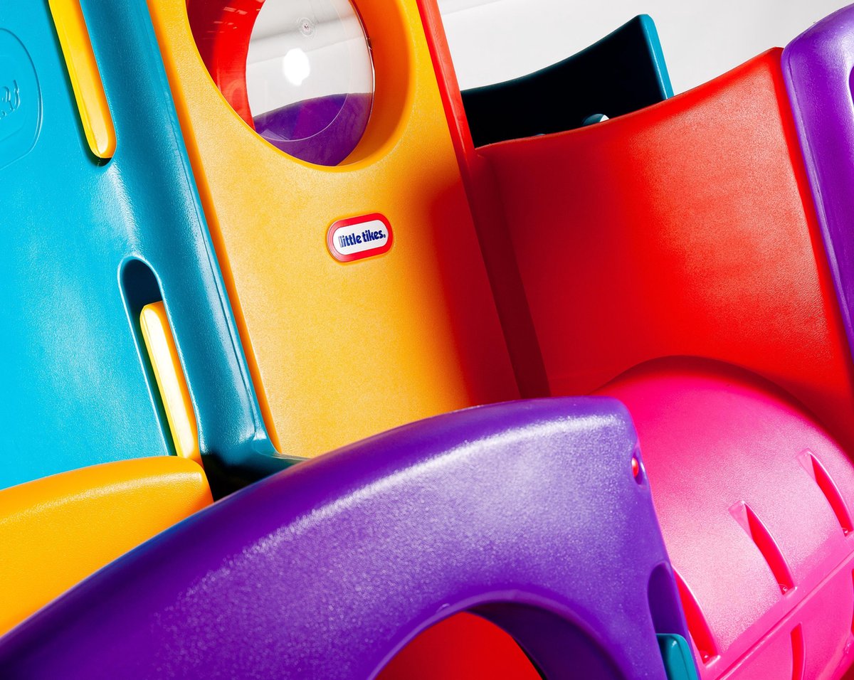 Little Tikes Speeltuin met 2 Glijbanen en Tunnel - Speeltoestel