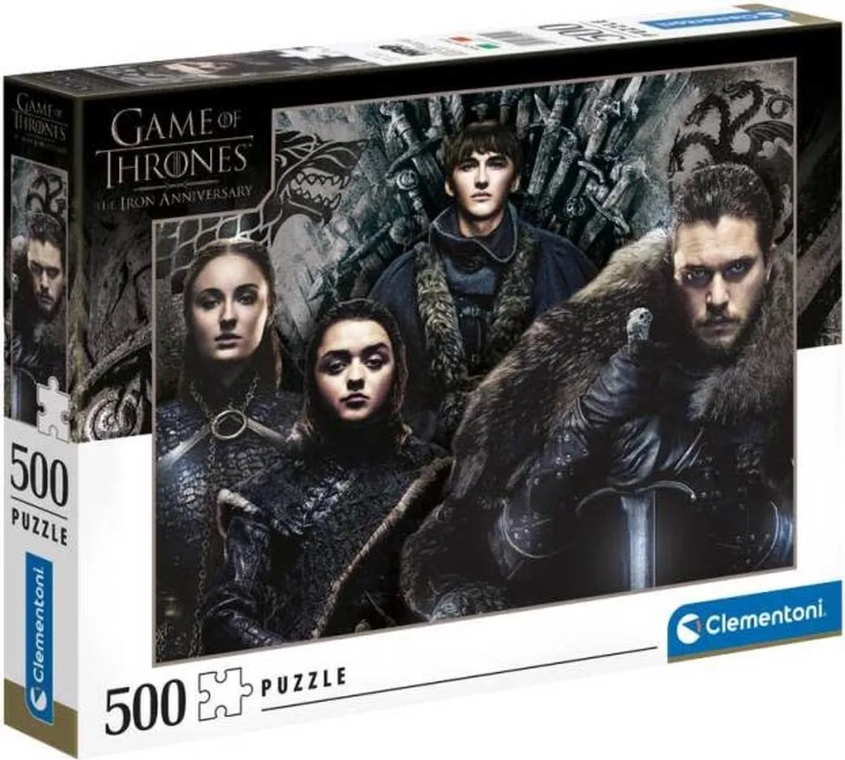 Clementoni Game of Thrones Junior Legpuzzel 500 Stuks - Multicolor