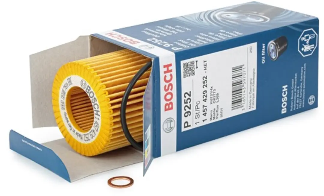 Bosch Oliefilter P9252 - o.a. BMW 1/2/3/5/X1/X3/X5