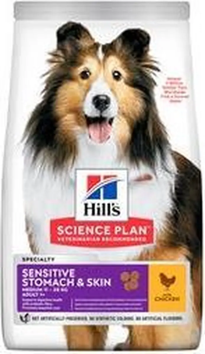 Hill's Science Plan Adult Sensitive Stomach & Skin Medium 14kg