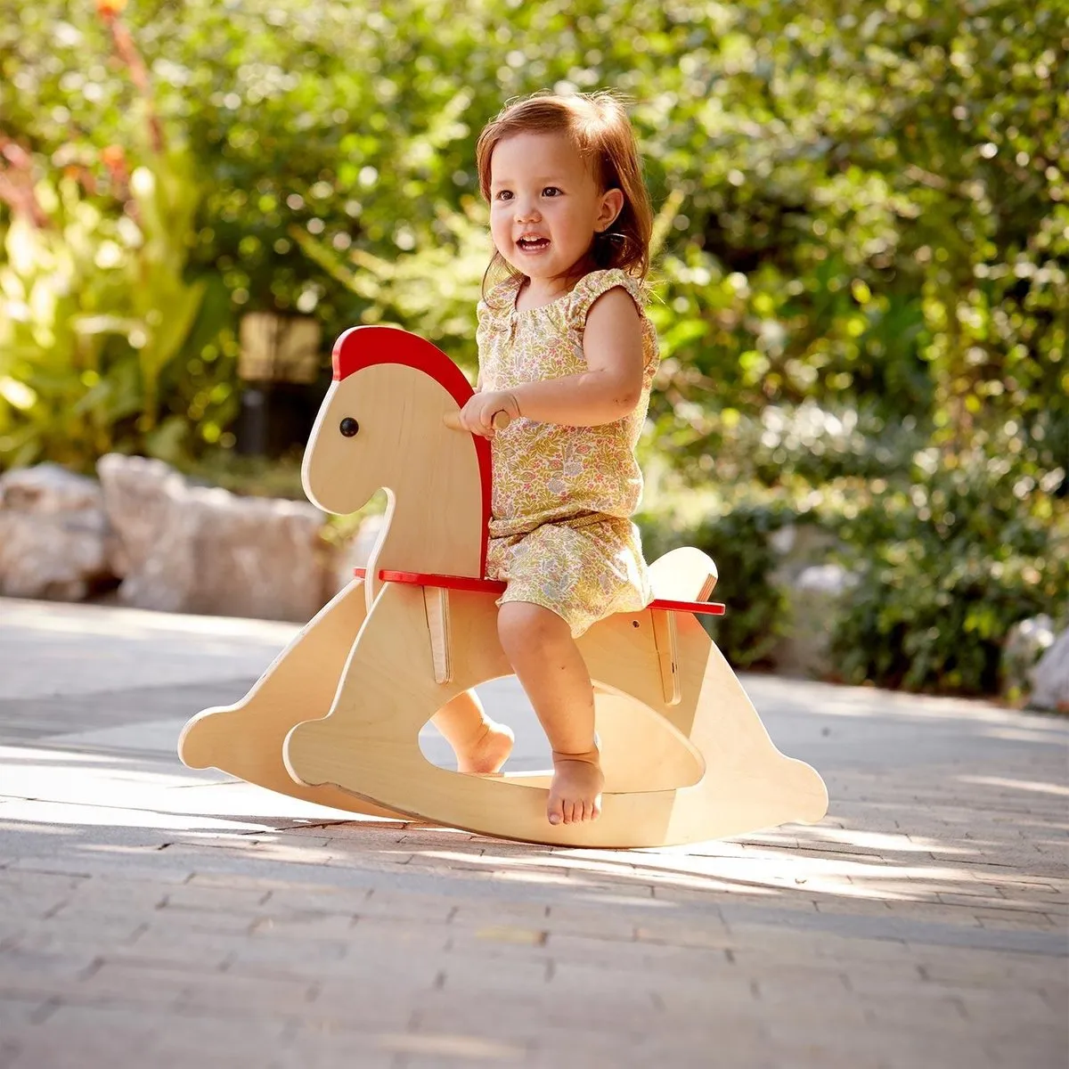 Hape Mitwachsendes Schaukelpaard 301353 - Veelkleurig