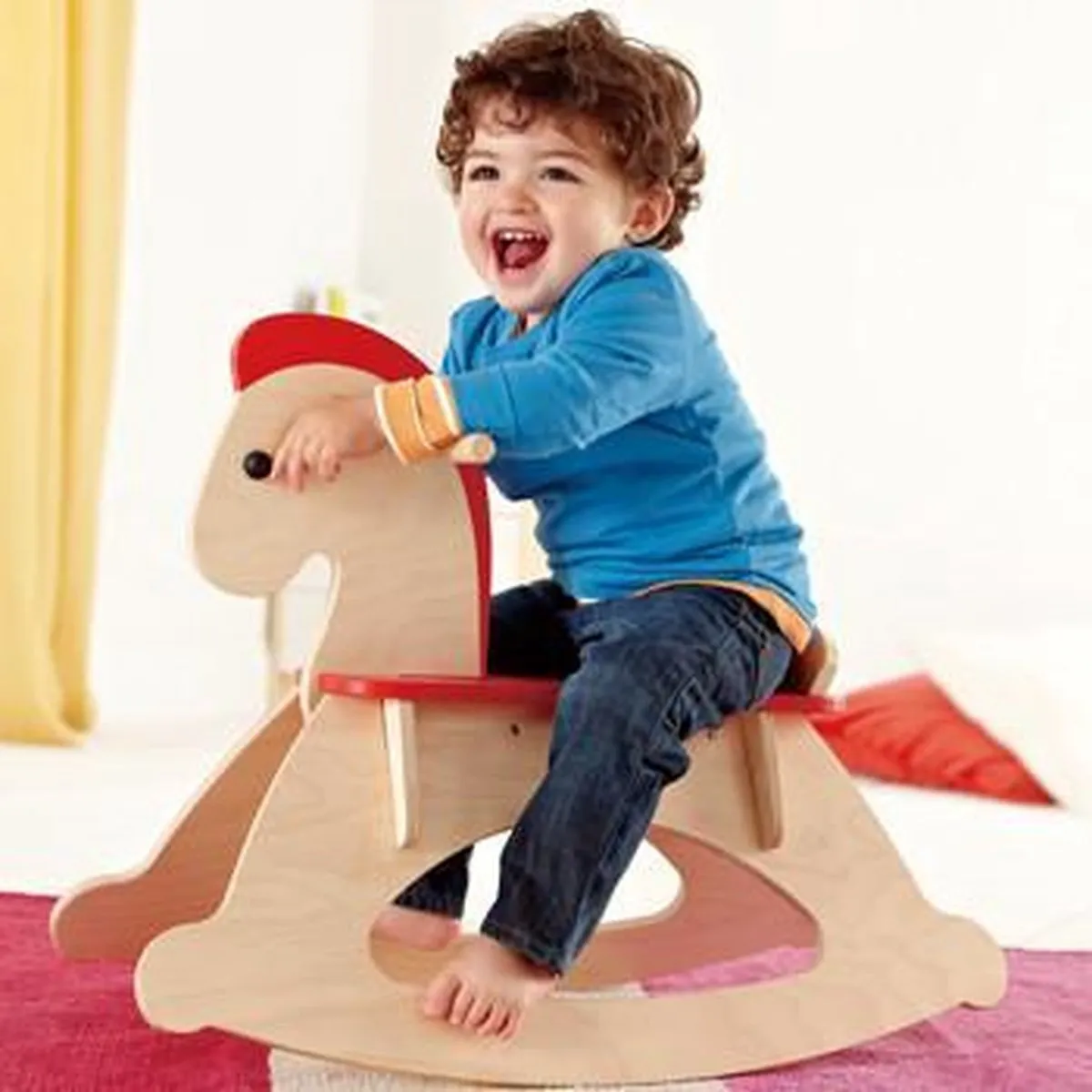 Hape Mitwachsendes Schaukelpaard 301353 - Veelkleurig