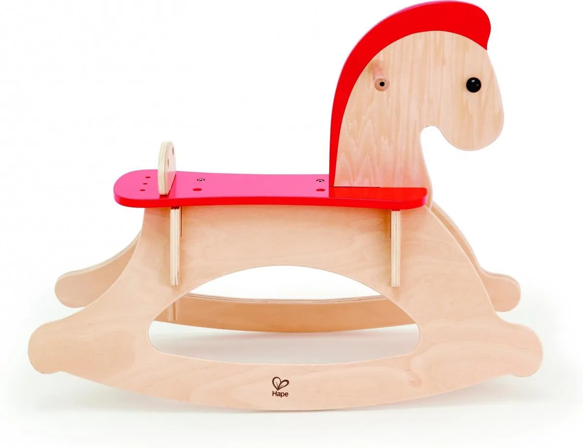 Hape Mitwachsendes Schaukelpaard 301353 - Veelkleurig - afbeelding 6 van 6