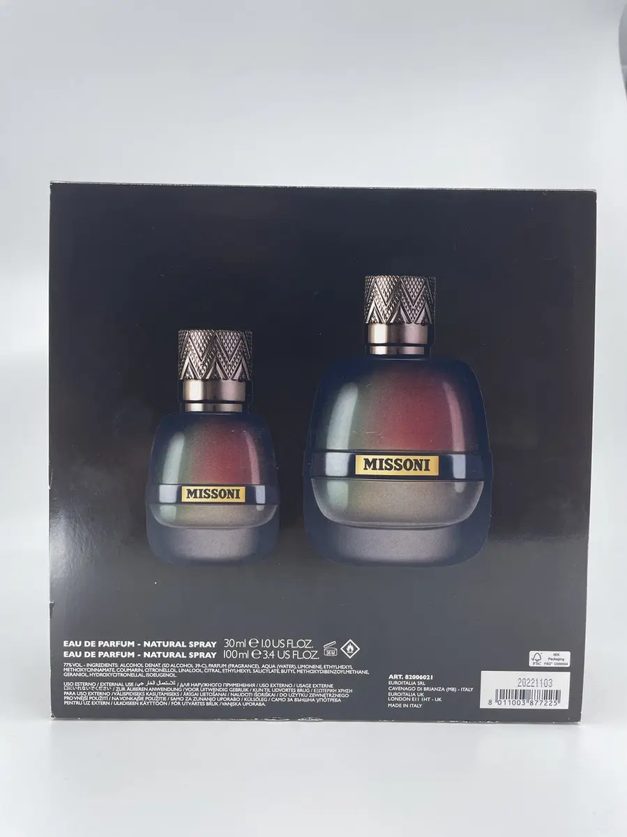 Missoni Pour Homme Eau de Parfum Set