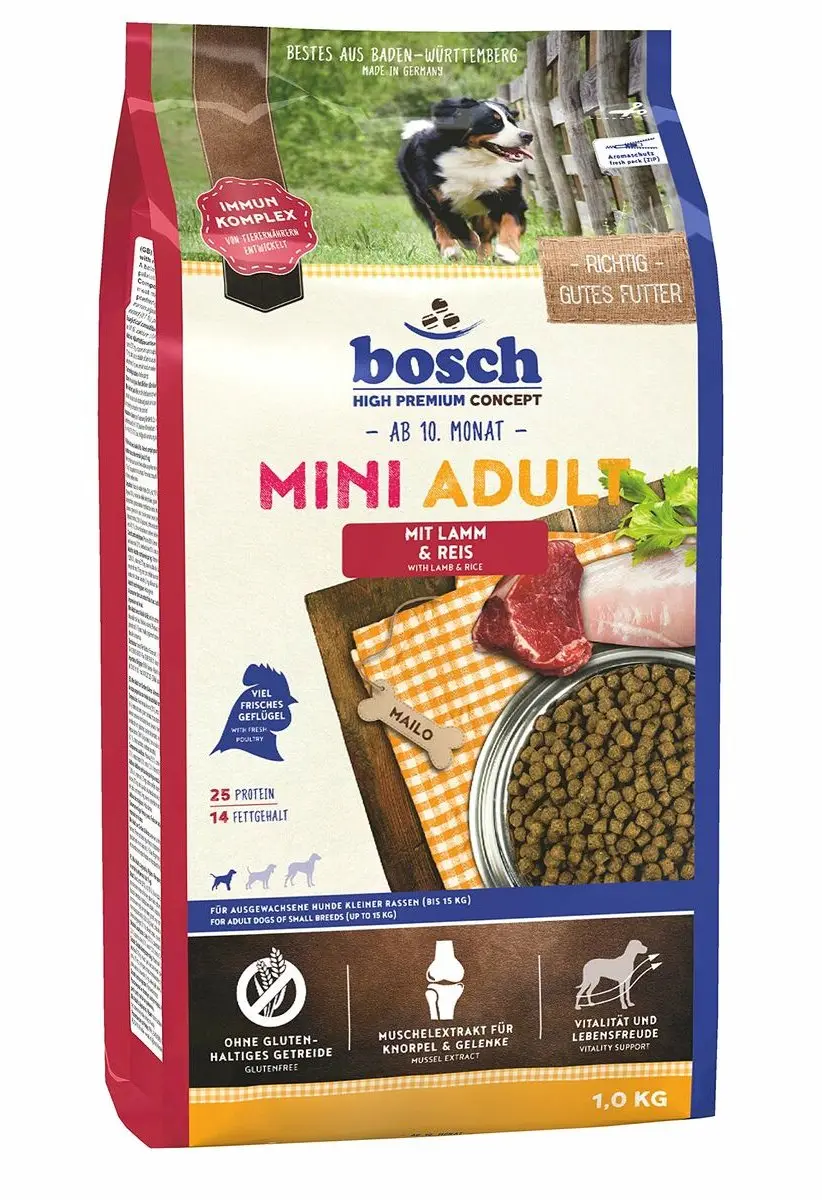 Bosch Mini Adult Lam 1kg