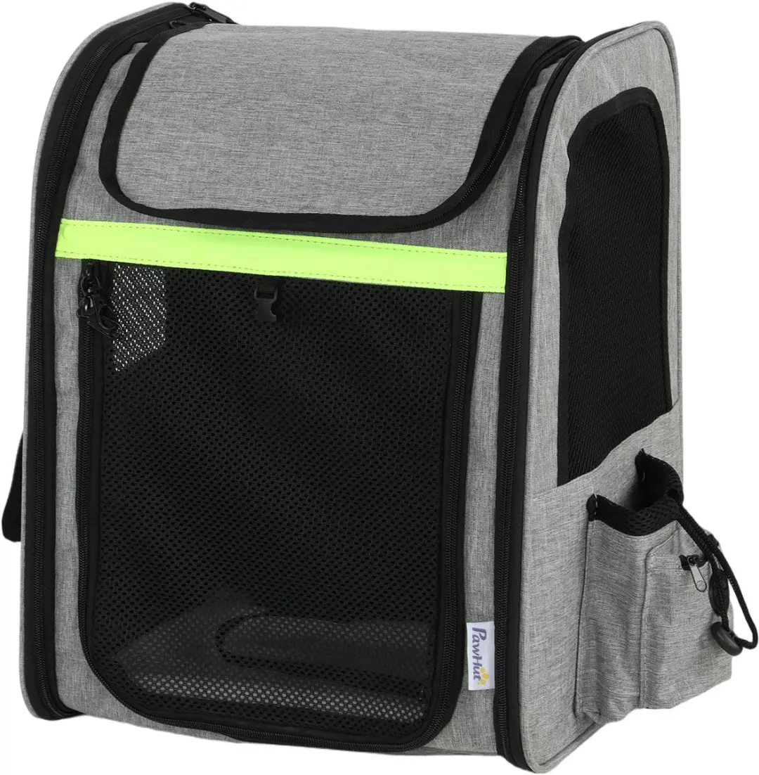 Homcom Hondenrugzak One Size - Grijs
