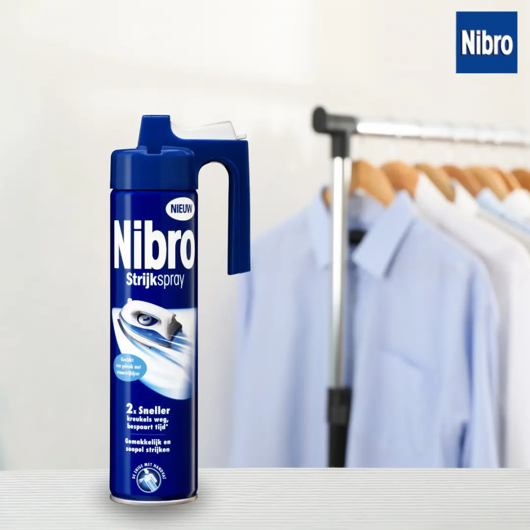 Nibro Strijkspray 400ml - Blauw