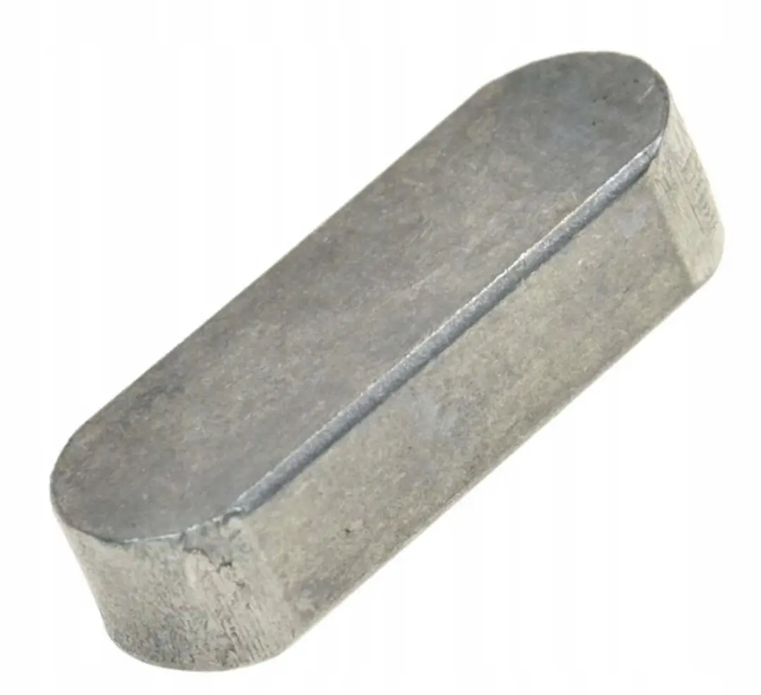 Morga DIN 6885 Prizmaticale Sleutel 8x7x50mm Staal C45