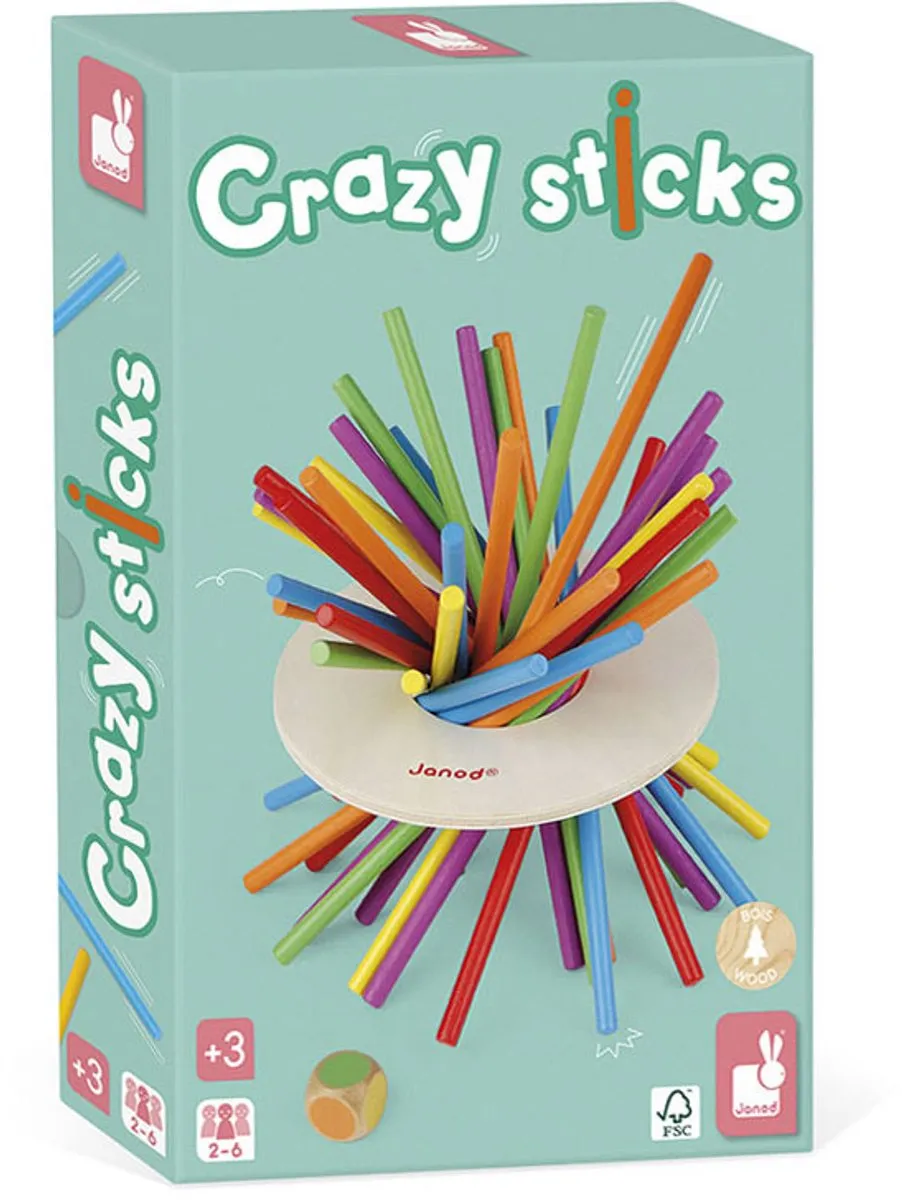 Janod Crazy Sticks Behendigheidsspel 2695