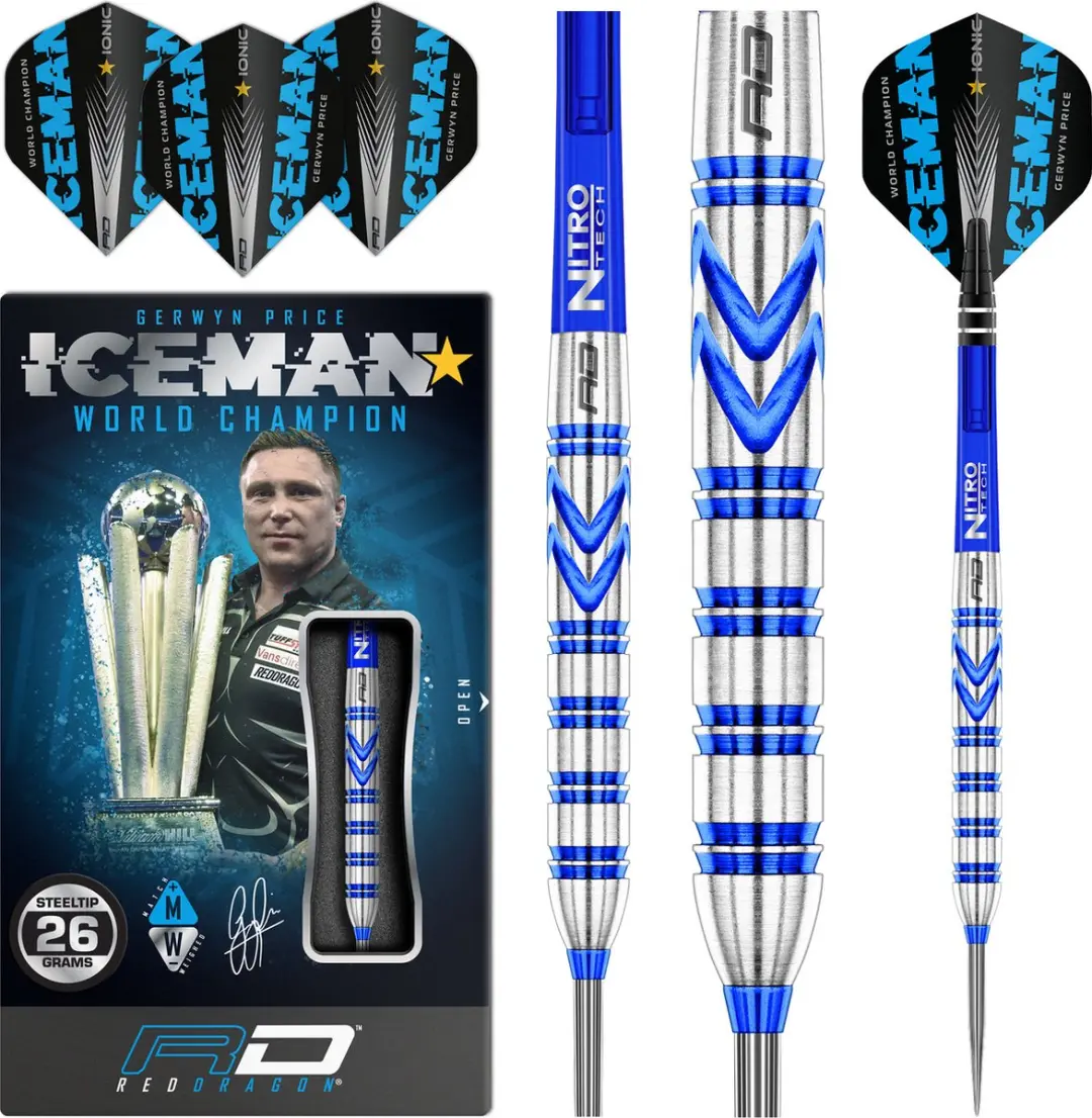 Red Dragon Gerwyn Price 90% Dartpijlen - 3 Stuks