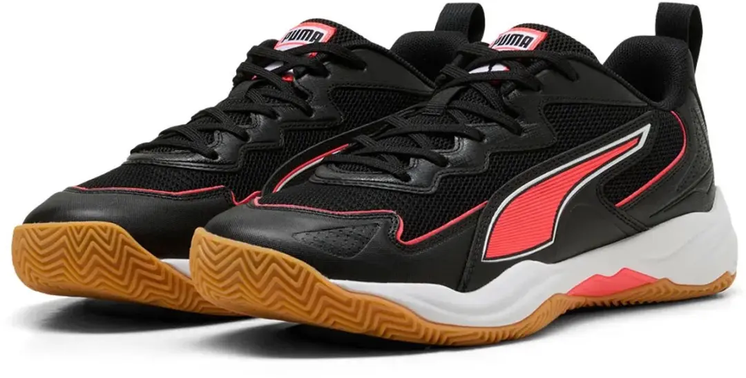 PUMA Solarflash 4 Sportschoenen - 45 - PUMA Black/Ultra Red/White