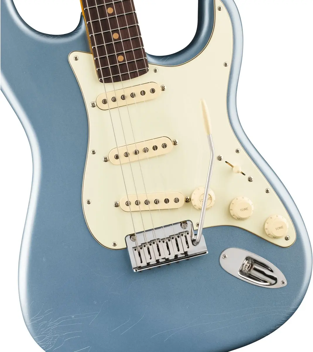 Fender American Ultra Luxe Vintage '60s Stratocaster - Blauw - afbeelding 4 van 6