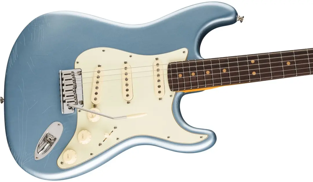 Fender American Ultra Luxe Vintage '60s Stratocaster - Blauw - afbeelding 5 van 6
