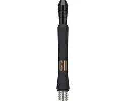 Target Power Raw Titanium G11 Black Dart Shafts - 3 Stuks