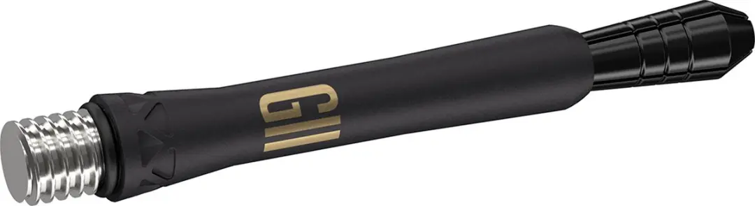 Target Power Raw Titanium G11 Black Dart Shafts - 3 Stuks